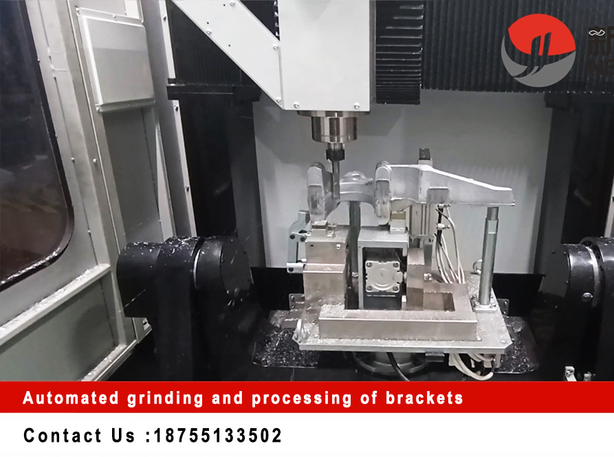 Braketlerin otomatik taşlanması ve işlenmesi